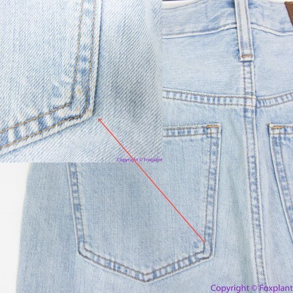NEW‎ Madewell The Curvy Perfect Vintage Jean in Fitzgerald Wash, 25 - Picture 10 of 16